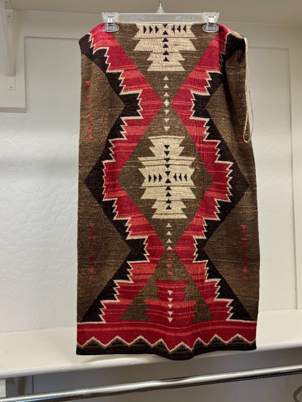Lauren Ralph Lauren Southwestern Aztec Print Knit Pencil Skirt NWT Size XL